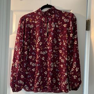 Maroon Blouse